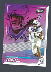 2023 Panini Player of the Day Highlight Rookie #RC7 Quentin Johnston Horned Frogs